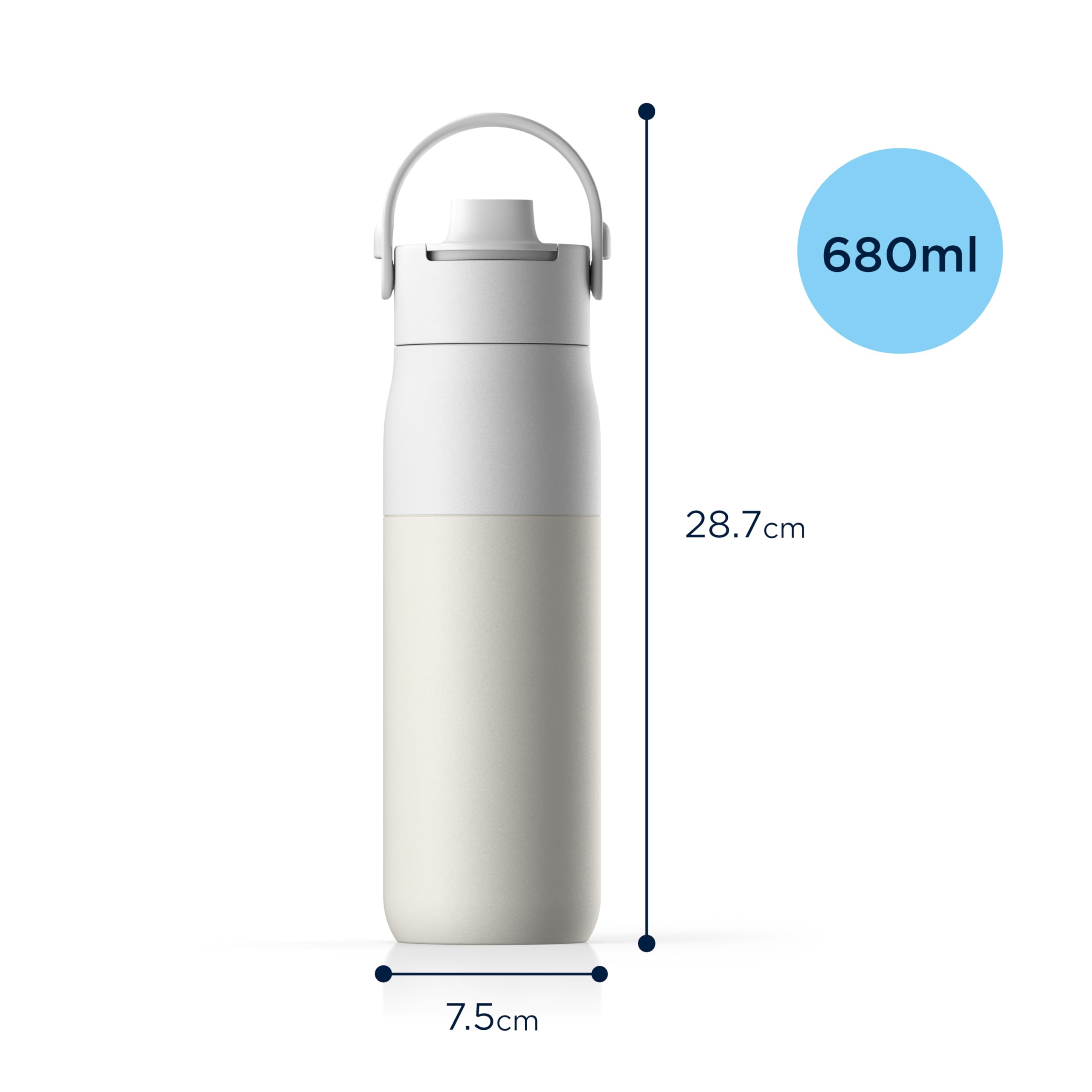 Amazon | ブリタ 水筒 680ml ステンレス 二重断熱構造 (24時間保冷